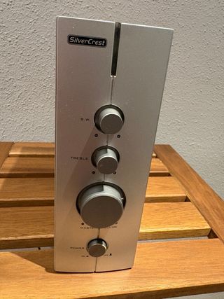 Altavoces SilverCrest Gris/Plata