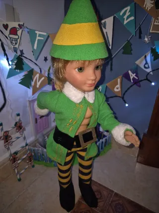 Ropa de elfo para muñeco Lucas