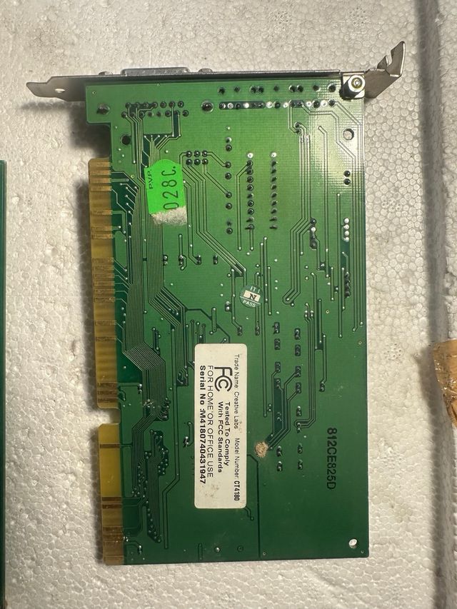 tarjeta sonido Isa 16 bit sound blaster ct4180