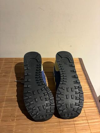 New Balance 574 Azul y Amarillo