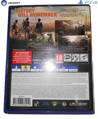 JUEGOS PS4 THE DIVISION 1 & 2.