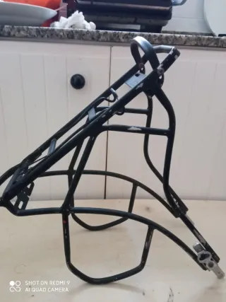 Portabultos Bicicleta Aluminio Carga 25kg