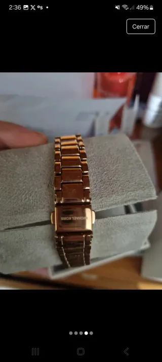 Reloj Michael Kors Pyper Dorado