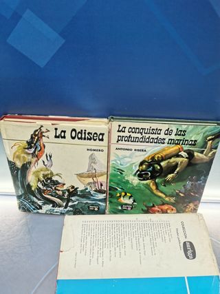 Lote 9 cuentos infantiles AHFA-auriga serie-años 60/70