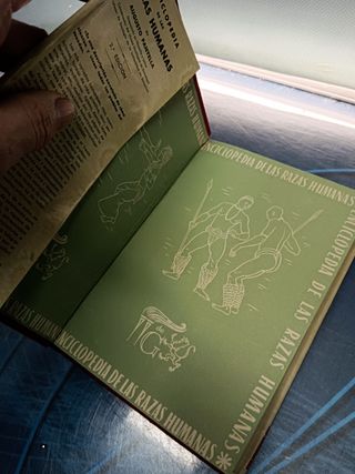 libro, Augusto Panyella: Enciclopedia de las razas humanas, De Gassó Hnos. 1957