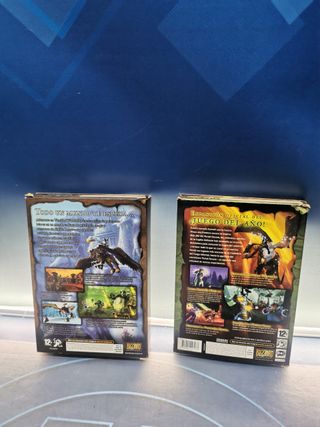 PC , 2 videojuegos-World Of Warcraft Classic Starter Kit + expansión World of Warcraft: The Burning Crusade