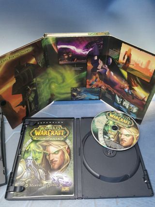 PC , 2 videojuegos-World Of Warcraft Classic Starter Kit + expansión World of Warcraft: The Burning Crusade