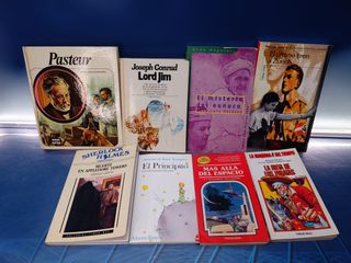 8 libros juveniles variados