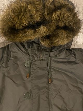 Chaqueta Bomber Topman Talla M Verde Militar