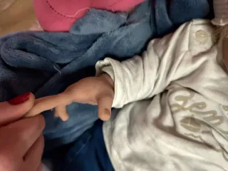 Reborn Silicona 60cm Gigante