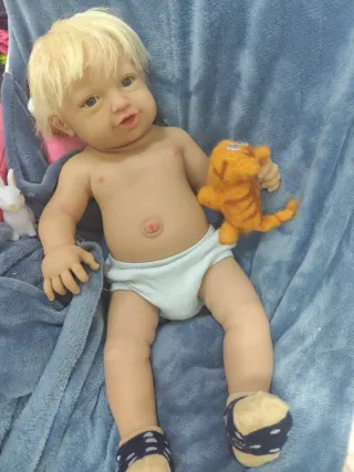 Reborn Silicona 60cm Gigante