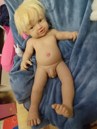 Reborn Silicona 60cm Gigante