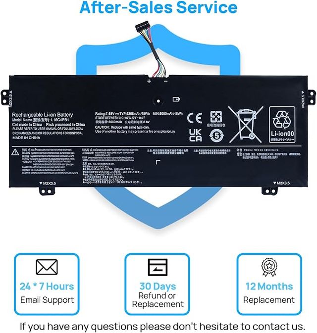 Aofonchy L16L4PB1 Batería Lenovo Yoga 720-13IKB
