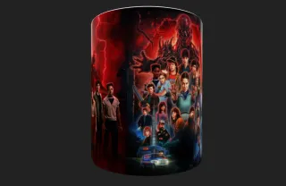 Taza Stranger Things Personalizada