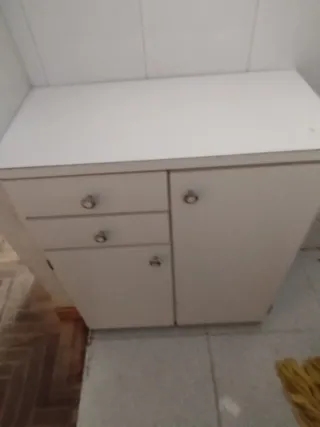 Mueble cocina blanco