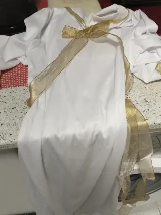 Disfrazde ángel brillantes talla 7-10