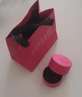 Bolsa y joyero Tous rosa (original)