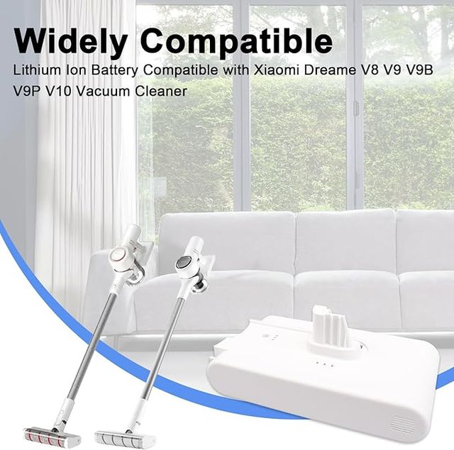 MXJFYY Batería 25,2V 3500mAh Xiaomi Dreame V8-V10