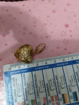 Orecchini vintage a monachella dorati