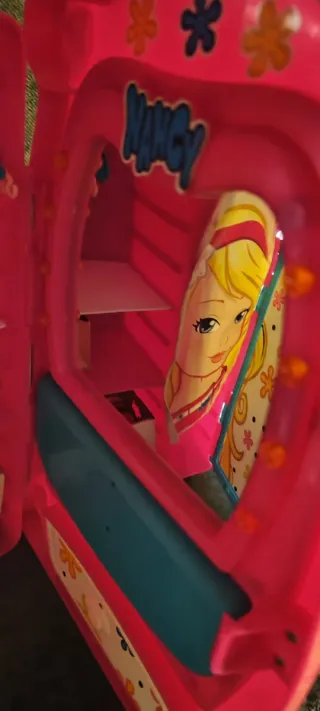 Armario Juguete Nancy Flores Rosa