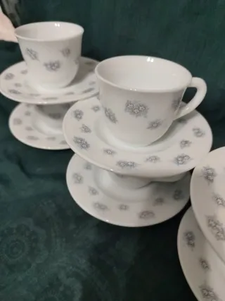 Juego de café vintage de porcelana