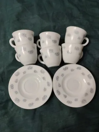 Juego de café vintage de porcelana