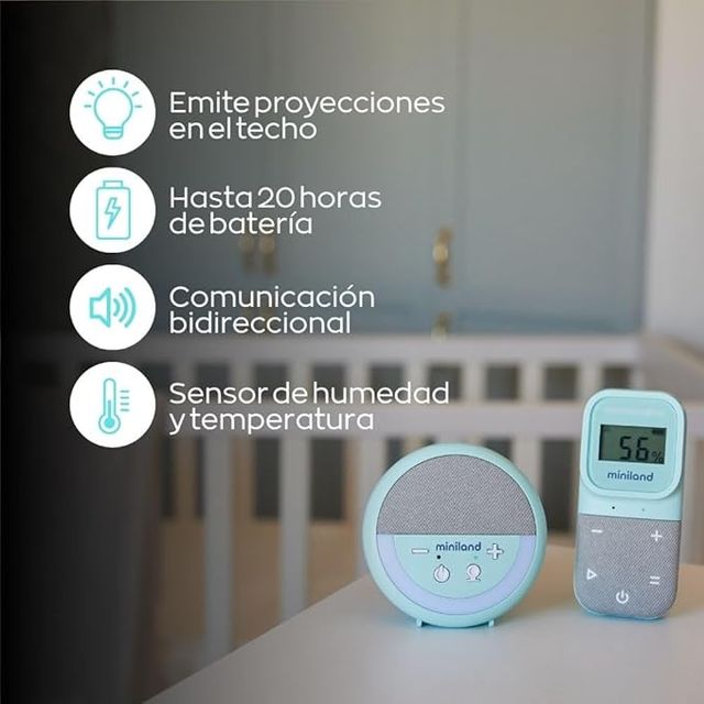 Miniland Proyector Monitor Audio Bebés Digitalk