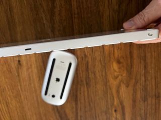 Teclado y Ratón Apple Blanco