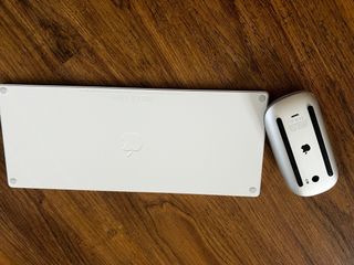 Teclado y Ratón Apple Blanco