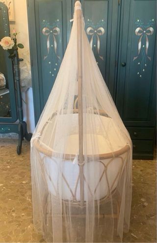 Moisés Mimbre Bebé Mimitos Home