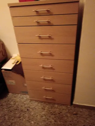 Cajonera 8 cajones madera