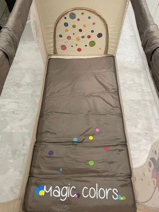 Cuna de viaje plegable Nueva