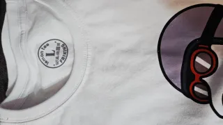 Camiseta Snoopy Moto Clásica Talla L