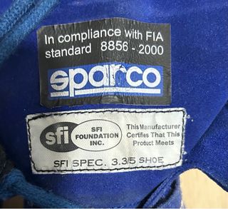 Botines Sparco Azules