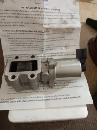 Válvula EGR Toyota Corolla Verso Diesel