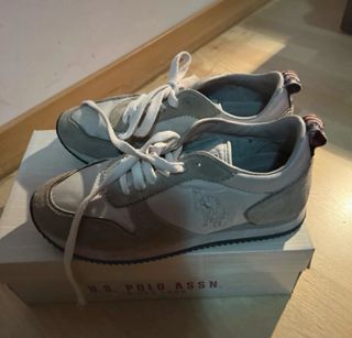 Zapatillas U.S. Polo Assn Beige/Marrón