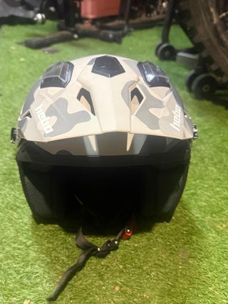 Casco Jet Hebo Camuflaje