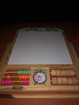 Pizarra reversible infantil