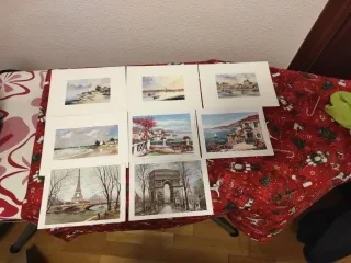 Láminas originales de Paris