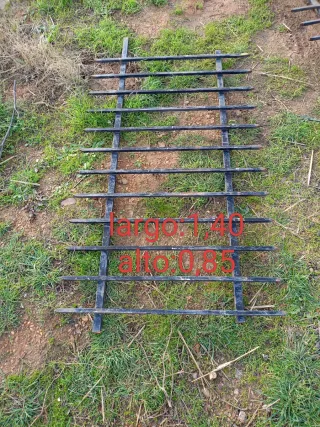 Verjas de jardín metálicas