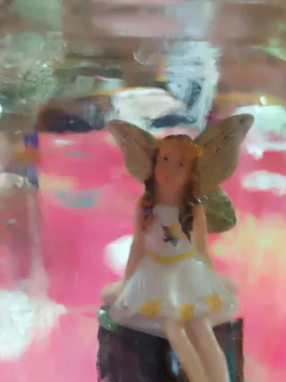 Oferta Tarro decorado hada pintado a mano