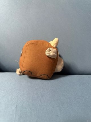 Peluche cane marrone stoffa