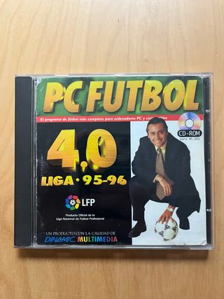PC Futbol 4.0 Liga 95-96 CD-ROM