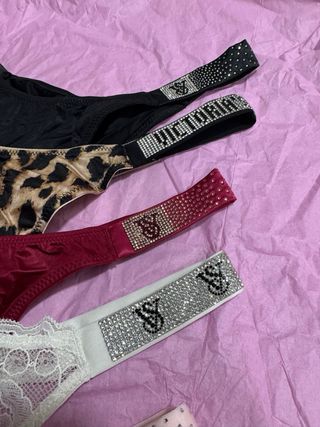 PRECIO/UD.Tanga Victoria's Secret de brillantes