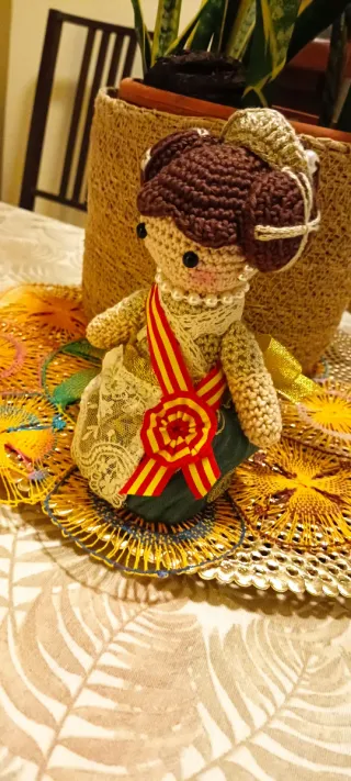 Falleras de ganchillo