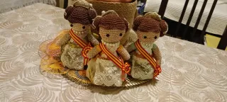 Falleras de ganchillo