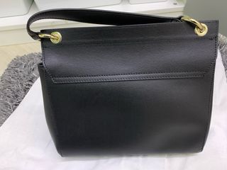 Borsa Bauletto Patrizia Pepe Nera Oro