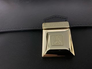 Borsa Bauletto Patrizia Pepe Nera Oro