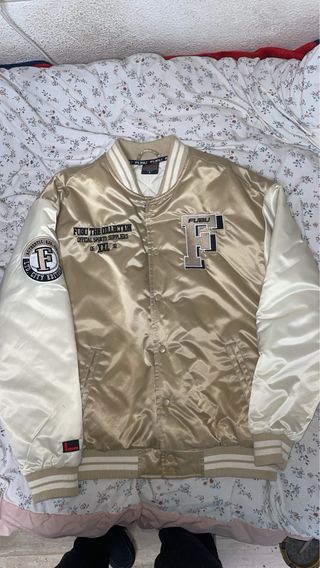 Chaqueta bomber varsity FUBU original para hombre,