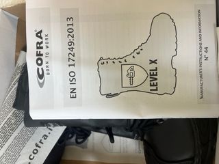 Bota de seguridad COFRA Talla 42